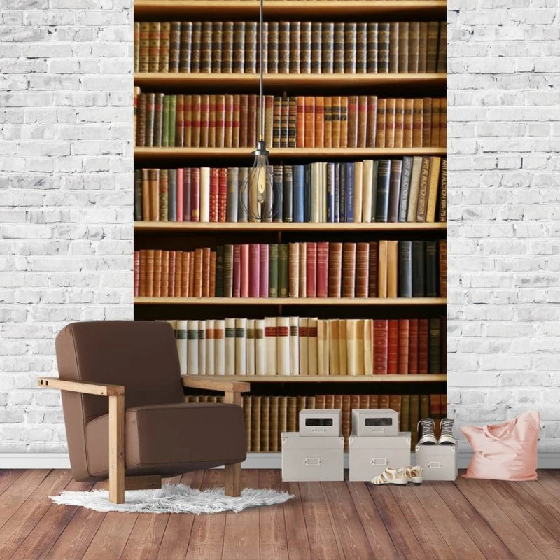 Fototapet fara imbinari Bibliotecă