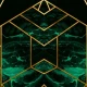 Fototapet fara imbinari Black Marble