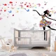 Fototapet fara imbinari Butterfly Girl Dream Fantasy