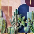 Fototapet fara imbinari Cactus Day