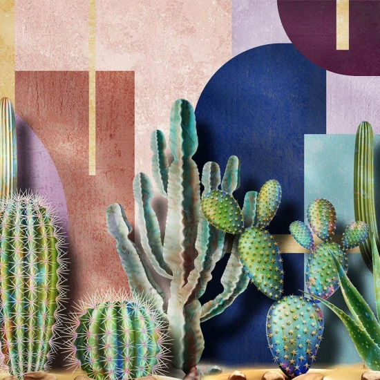 Fototapet fara imbinari Cactus Day