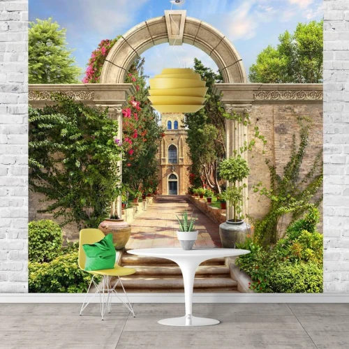 Fototapet fara imbinari Castel