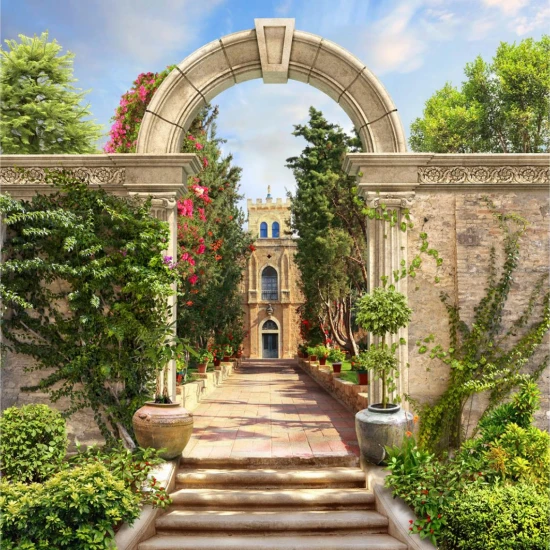 Fototapet fara imbinari Castel