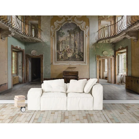 Fototapet fara imbinari Dark Castel Premier Decor