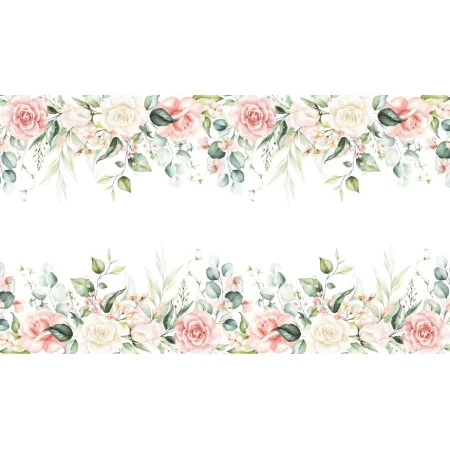 Fototapet fara imbinari Colorful Flowers Premier Decor