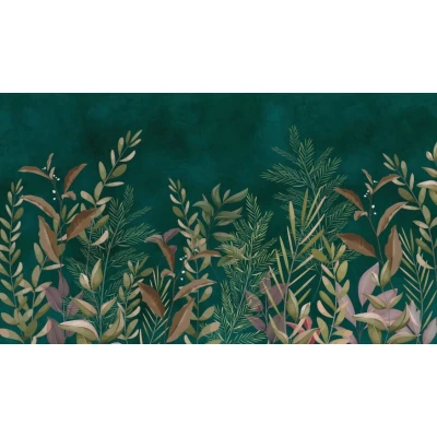 Fototapet fara imbinari Colorful Flowers In The Night Premier Decor