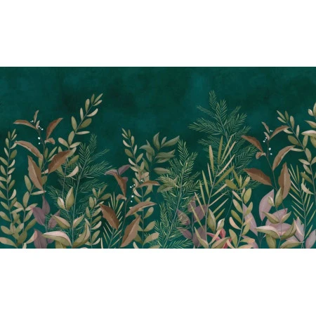 Fototapet fara imbinari Colorful Flowers In The Night Premier Decor