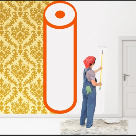 Fototapet fara imbinari Colorful Flowers In The Night