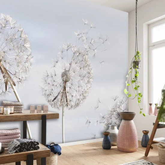 Fototapet fara imbinari Dandelion Fantasy Living si Dormitor Fototapet fara imbinari Dandelion Fantasy Living si Dormitor