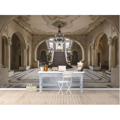 Fototapet fara imbinari Dark Castel Premier Decor