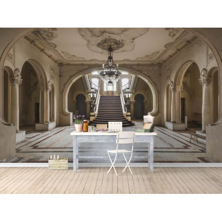Fototapet fara imbinari Dark Castel Premier Decor