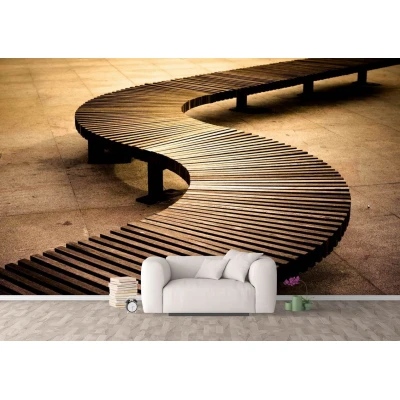 Fototapet fara imbinari Deck Premier Decor