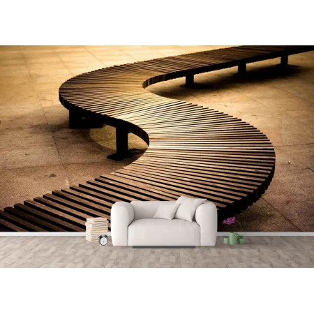 Fototapet fara imbinari Deck Premier Decor