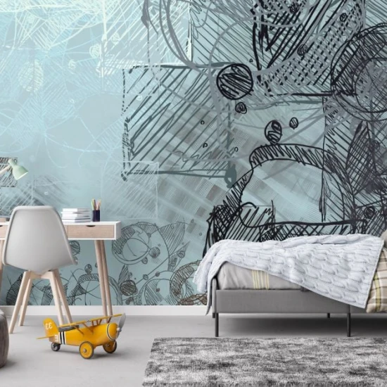 Fototapet fara imbinari Desene Abstracte