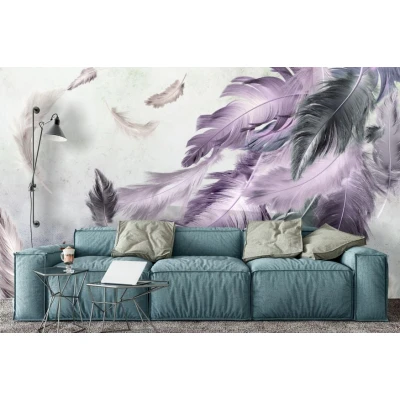 Fototapet fara imbinari Dream Feathers Premier Decor