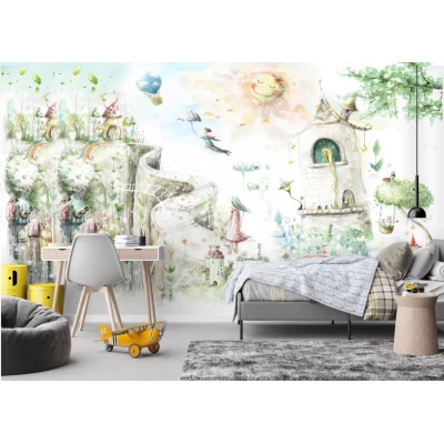 Fototapet fara imbinari Fairy Castle Premier Decor