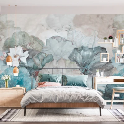 Fototapet fara imbinari Nenuphar Premier Decor