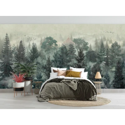 Fototapet fara imbinari Cold Mist Premier Decor