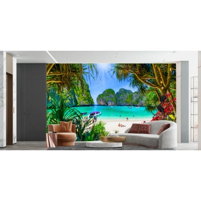 Fototapet fara imbinari Maya Bay Premier Decor