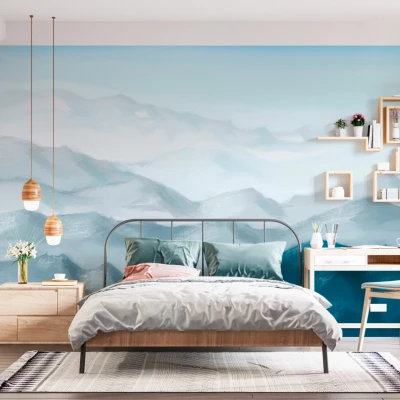 Fototapet fara imbinari Mountain Landscape Premier Decor