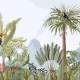 Fototapet fara imbinari Exotic Landscape