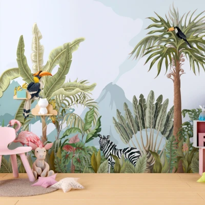 Fototapet fara imbinari Exotic Landscape Premier Decor