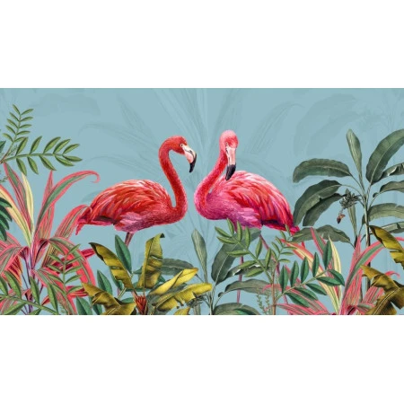 Fototapet fara imbinari Flamingo
