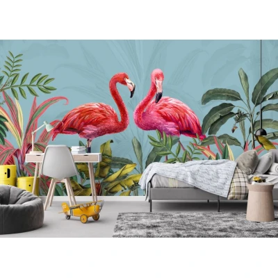Fototapet fara imbinari Flamingo Premier Decor