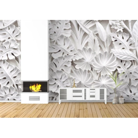 Fototapet fara imbinari Iluzie Flori 3D Premier Decor