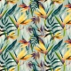 Fototapet fara imbinari Flori Tropicale Colorate