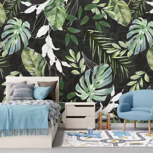 Fototapet fara imbinari Flori Tropicale