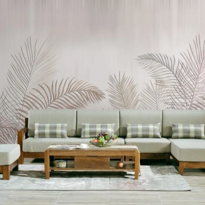 Fototapet fara imbinari Leaves Place Premier Decor