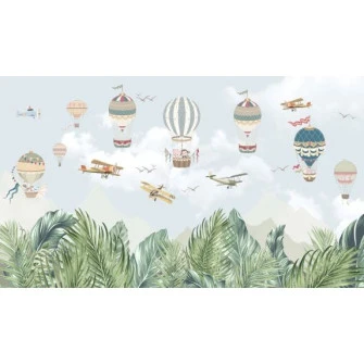 Fototapet fara imbinari Fly With Us Premier Decor