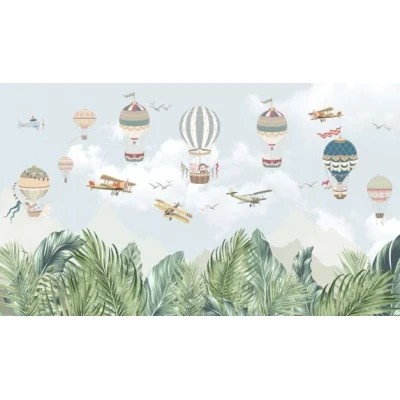 Fototapet fara imbinari Fly With Us Premier Decor