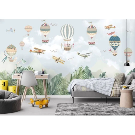 Fototapet fara imbinari Fly With Us Premier Decor
