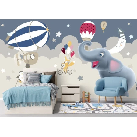 Fototapet fara imbinari Fly With Us Premier Decor