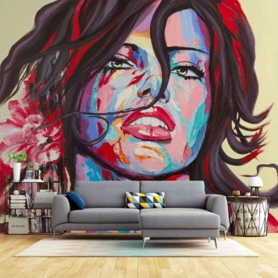 Fototapet fara imbinari Glamour Girl Premier Decor