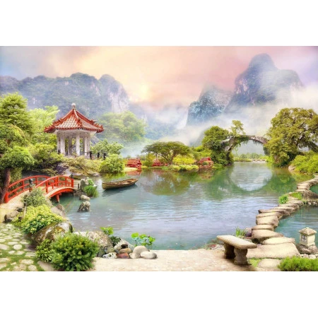 Fototapet fara imbinari Grădina Japoneză Premier Decor
