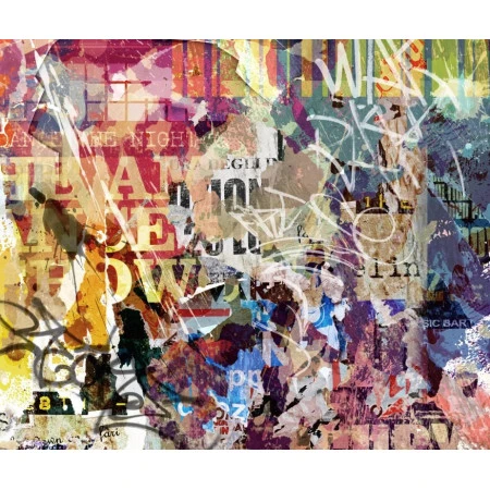 Fototapet fara imbinari Grafitty Art Wall Premier Decor