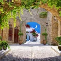 Fototapet fara imbinari Grece Travel Story