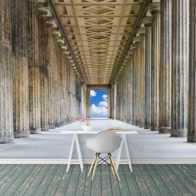 Fototapet fara imbinari Hallway to Heavens Premier Decor