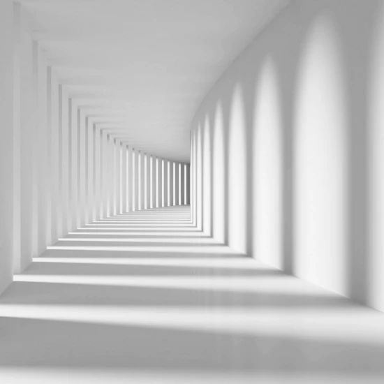 Fototapet fara imbinari Hallway to Infinity
