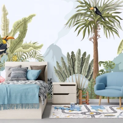 Fototapet fara imbinari Jungle Premier Decor