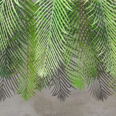 Fototapet fara imbinari Jungle Leaves