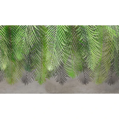 Fototapet fara imbinari Jungle Leaves Premier Decor