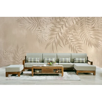 Fototapet fara imbinari Jungle Flowers Premier Decor