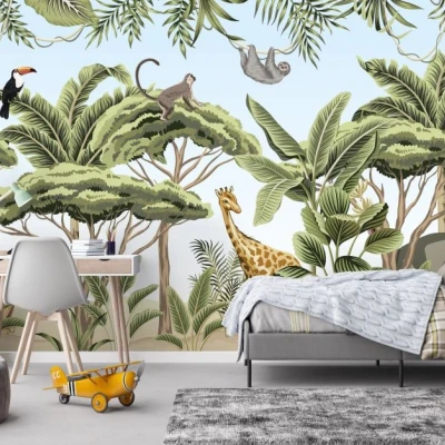 Fototapet fara imbinari Jungle Premier Decor