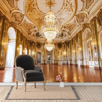 Fototapet fara imbinari Louvre Premier Decor