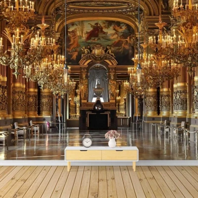 Fototapet fara imbinari Louvre Premier Decor