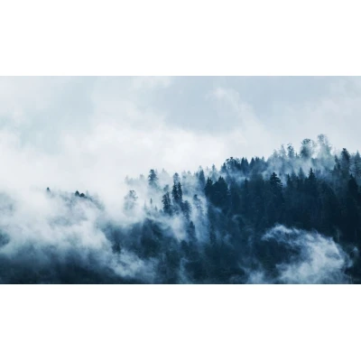 Fototapet fara imbinari Peisaj Mountain Cold Feel Premier Decor